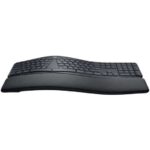 Logitech Ergo K860 Teclado Bluetooth Inalambrico USB - Ergonomico - Reposamuñecas - Color Negro - Imagen 2