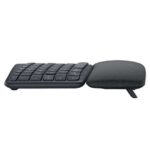 Logitech Ergo K860 Teclado Bluetooth Inalambrico USB - Ergonomico - Reposamuñecas - Color Negro - Imagen 4