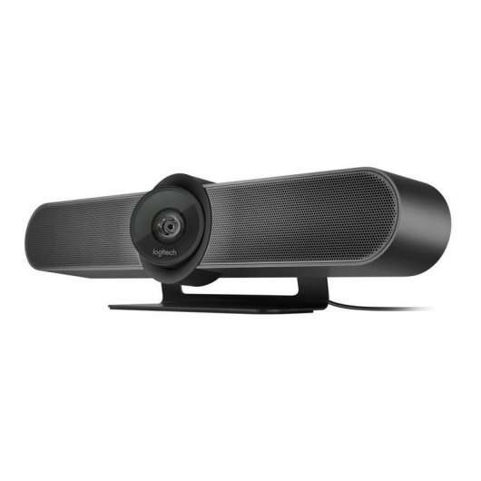 125228_1 Logitech MeetUp Webcam Profesional para Streaming Ultra HD 4K Bluetooth - Microfonos y Altavoces Integrados - Campo de Vision 120º - Color Negro - Imagen 1