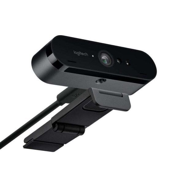 Logitech Brio Stream Webcam Profesional para Streaming Ultra HD 4K USB 3.0 - HDR - Campo de Vision 90º - Enfoque Automatico - Color Negro - Imagen 3