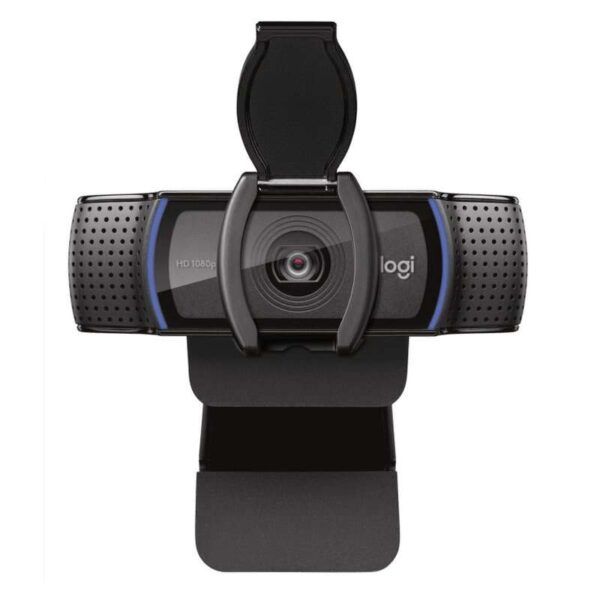 Logitech C920e Webcam Full HD 1080p USB 3.2 - Enfoque Automatico - Microfonos Integrados - Tapa de Obturador - Campo Visual de 78º - Cable de 1.50m - Color Negro - Imagen 2