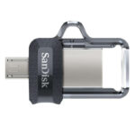 Sandisk Ultra Dual Drive m3.0 Memoria USB 3.0 y Micro USB 64GB - Hasta 150MB/s de Lectura - Color Transparente/Negro (Pendrive) - Imagen 2