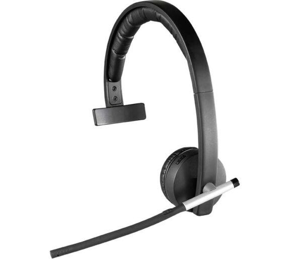Logitech H820E Auriculares Inalambricos Mono con Microfono - Autonomia hasta 10h - Diadema Ajustable - Controles en Auricular - Color Negro - Imagen 2