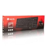NGS Cocoa Pack USB Teclado Multimedia + Raton 1000dpi 3 Botones - Uso Ambidiestro - French - Color Negro - Imagen 5