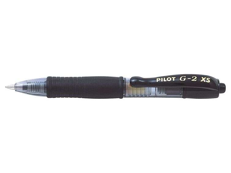 130653_1 Pilot Boligrafo de Gel G2 Pixie XS Retractil - Punta de Bola Redonda 0.7mm - Trazo 0.32mm - Grip Ergonomico - Color Negro - Imagen 1