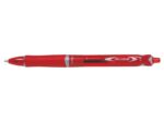 Pilot BeGreen Boligrafo de Bola Retractil Acroball - Recargable - Fabricado con Plastico Reciclado - Punta Redonda 0.7mm - Trazo 0.25mm - Grip Ergonomico - Color Rojo