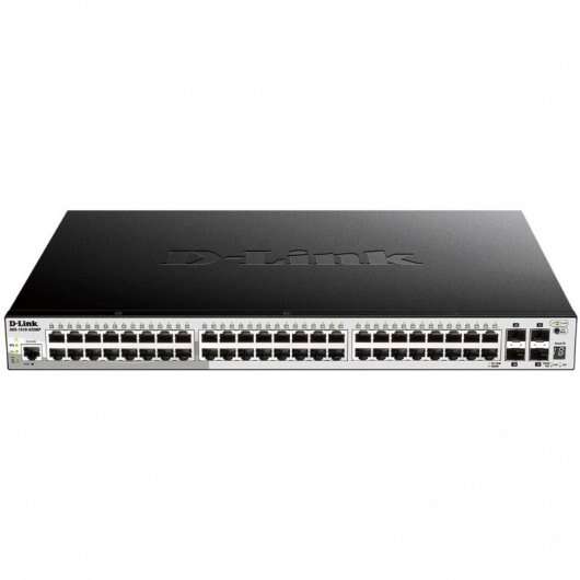 133304_1 D-Link Switch Smart 48 Puertos Gigabit 10/100/1000 Mbps - PoE + 4 Puertos SFP - Imagen 1