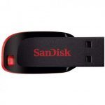 Memoria USB 2.0 64GB - Sin Tapa - Color Negro/Rojo (Pendrive) - Imagen 2