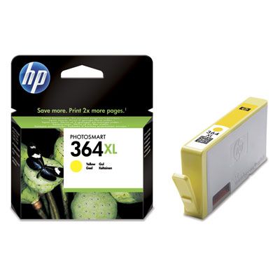 13460_1 HP 364XL (CB325EE) Amarillo Original - Imagen 1