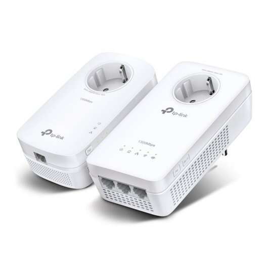 135749_1 TP-Link KIT Powerline WiFi AC1200 - Enchufe Incorporado - 3 Puertos Gigabit Ethernet - Doble Banda hasta 867Mbps - Imagen 1