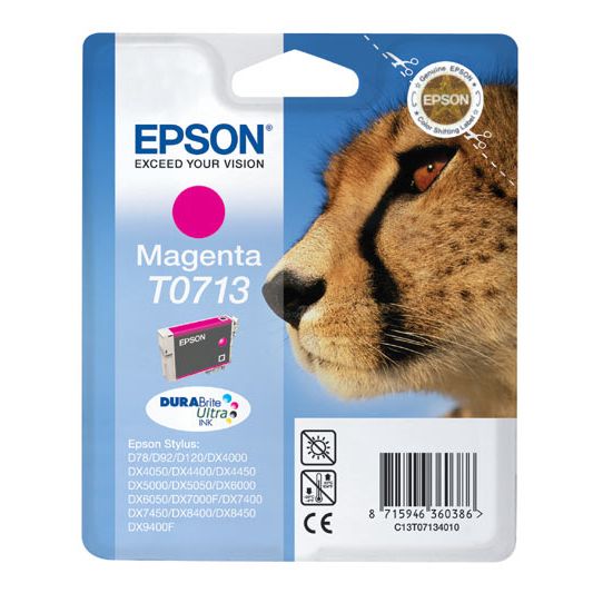 13598_1 EPSON T0713 Magenta Original - Imagen 1