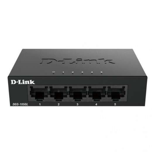 136034_1 D-Link Switch 5 Puertos Gigabit 10/100/1000 Mbps - Imagen 1