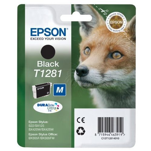 13628_1 EPSON T1281 Negro Original - Imagen 1