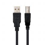 Cable de Impresora USB-A 2.0 Macho a USB-B Macho 1.80m - Imagen 2