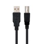 Nanocable Cable de Impresora USB-A 2.0 Macho a USB-B Macho 1.80m - Imagen 2