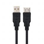 Cable Prolongador de impresora USB-A 2.0 Macho a USB-A Hembra 1m - Imagen 2