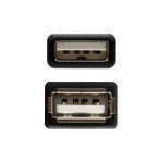Cable Prolongador de impresora USB-A 2.0 Macho a USB-A Hembra 1m - Imagen 3