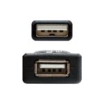 Nanocable Cable Prolongador con Amplificador USB-A 2.0 Macho a USB-A Hembra 10m - Imagen 3