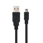 Nanocable Cable USB-A 2.0 Macho a Mini-USB Macho 1m - Imagen 2