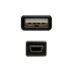 Nanocable Cable USB-A 2.0 Macho a Mini-USB Macho 1m - Imagen 3