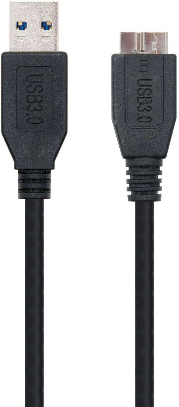 Nanocable Cable USB-A 3.0 Macho a Micro-USB 3.0 Macho 1m - Imagen 2