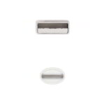 Nanocable Cable USB-A 2.0 Macho a Lightning Macho 2m - Color Blanco - Imagen 3