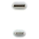 Nanocable Cable USB-C Macho a Lightning Macho 1m - Color Blanco - Imagen 3