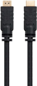 Nanocable Cable HDMI v1.4 con Repetidor Macho a HDMI v1.4 Macho 20m - Alta Velocidad - Color Negro - Imagen 2