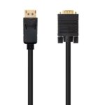 Nanocable Cable Conversor DisplayPort Macho a VGA Macho 2m - Color Negro - Imagen 2