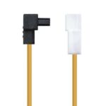 Nanocable Cable SATA Alimentacion Acodado 5.25" Molex 4pin Macho a SATA Hembra OEM 0.16m - Imagen 2