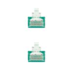 Nanocable Cable de Red Latiguillo RJ45 Cat.6 UTP AWG24 0.50m - Color Verde - Imagen 3