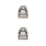 Nanocable Cable de Red Latiguillo RJ45 Cat.6 FTP AWG24 15m - Color Gris - Imagen 3