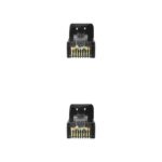 Nanocable Cable de Red Latiguillo RJ45 LSZH Cat.6a UTP AWG24 3m - Color Negro - Imagen 3
