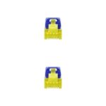 Nanocable Cable de Red Latiguillo RJ45 LSZH Cat.6a SFTP AWG26 1m - Color Azul - Imagen 3