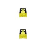 Nanocable Cable de Red Latiguillo RJ45 LSZH Cat.6a SFTP AWG26 3m - Color Negro - Imagen 3