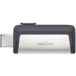 Sandisk Ultra Dual Memoria USB-C y USB-A 64GB - Hasta 150MB/s de Lectura - Diseño Metalico - Color Acero/Negro (Pendrive) - Imagen 3