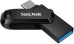 Sandisk Ultra Dual Drive Go Memoria USB-C y USB-A 128GB - Hasta 150MB/s de Lectura - Color Negro (Pendrive)