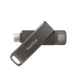 Sandisk IXpand Luxe Memoria USB-C y Lightning 64GB - Color Negro (Pendrive) - Imagen 3