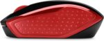 HP 200 Raton Inalambrico USB 1000dpi - 3 Botones - Uso Ambidiestro - Color Negro/Rojo - Imagen 3