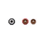 Nanocable Cable Audio Estereo Jack 3.5mm Hembra a 2x RCA Macho 1.50m - Color Negro - Imagen 2