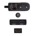 Nanocable Duplicador HDMI Alta Velocidad para 2 Dispositivos con Alimentacion - Imagen 3