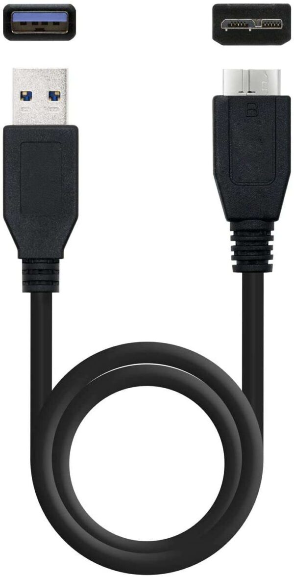 Tooq Carcasa Externa HDD/SDD 2.5" hasta 9,5mm SATA USB 3.0 - Color Negro - Imagen 4