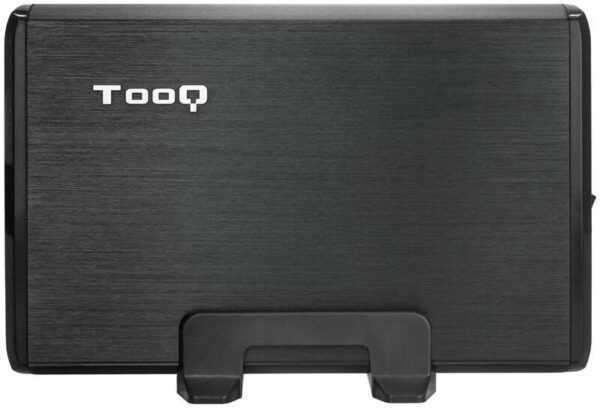 Tooq Carcasa Externa HDD 3.5" SATA USB 2.0 con Soporte - Color Negro - Imagen 2