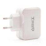 Tooq Cargador de Pared USB 2.0, USB-C - Color Blanco - Imagen 2