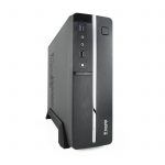 Caja Micro ATX, Mini ITX Slim - Fuente de Alimentación 500W - 1x HDD3,5 + 1x SDD2,5 + 1x HDD5.25 - USB-2.0, USB 3.0, Mic - Color Negro