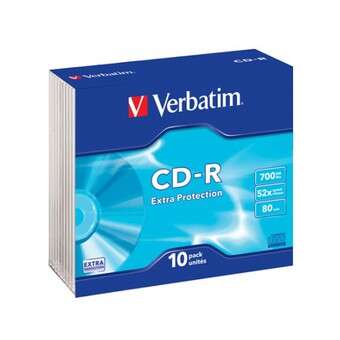 14260_1 Verbatim CD-R 700MB Caja (Pack 10 Uds) - Imagen 1