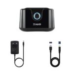 Tooq Docking Station USB 3.0 - HDD/SSD 2.5", 3.5" SATA I,II,III - Boton de Clonacion - Copia de Seguridad - Color Negro - Imagen 5