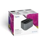 Tooq Docking Station USB 3.0/3.1 Gen 1 - HDD/SSD 2.5", 3.5" SATA - Boton de Clonacion - Color Gris/Negro - Imagen 5