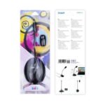 Tooq Microfono de Escritorio Flexible Omnidireccional - Interruptor On/Off - Cable de 2m - Jack 3.5mm - Color Negro - Imagen 4