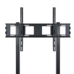 Tooq Soporte de Pantalla de Suelo con Ruedas 37"-100" - Bloqueo de Ruedas - Dos Estantes - Peso Max 150Kg - VESA 800X600mm - Color Negro - Imagen 3